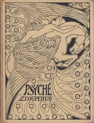 Umschlaggestaltung für „Psyche“ von Louis Couperus, 1898.