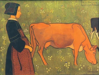 Marianne und ihre Kuh