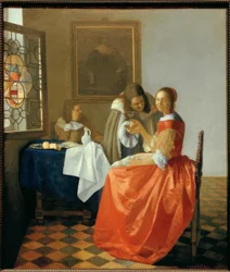Das Mädchen mit dem Weinglas
