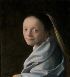 Studie einer jungen Frau, ca. 1665-67