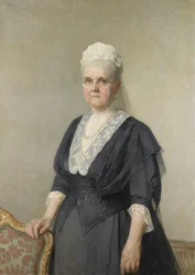 Königin Emma, Prinzessin von Waldeck-Pyrmont. Witwe von König Wilhelm III