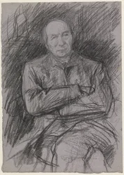 Porträt von Frederik W. van Eeden