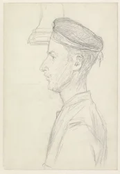 Steuermann an Bord der J. P. Coen