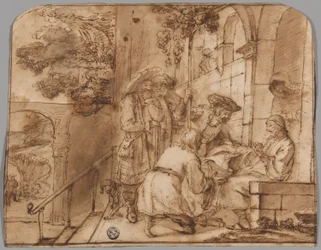 Josephs Brüder zeigen Jakob seinen Mantel