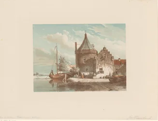 Ansicht des Walturms in Culemborg