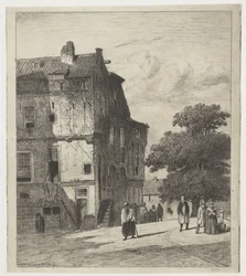 Ansicht einer Straße in Amsterdam