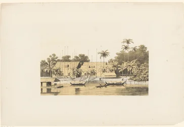Flussansicht in Asien