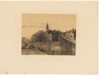 Stadtansicht mit Kanal