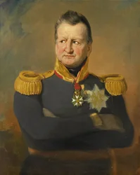 Porträt von Baron David Hendrik Chassé, Generalleutnant
