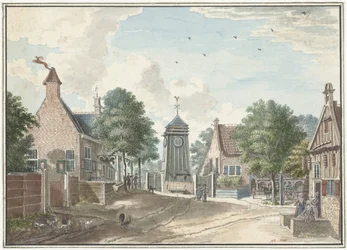 Ansicht des Klokhuis in Overveen
