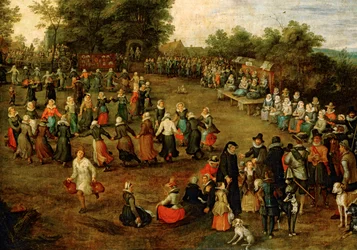 Volkstanz vor den Erzherzögen