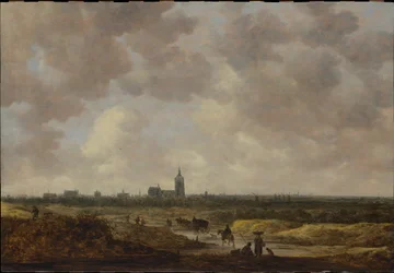 Ansicht von Den Haag von Nordwesten