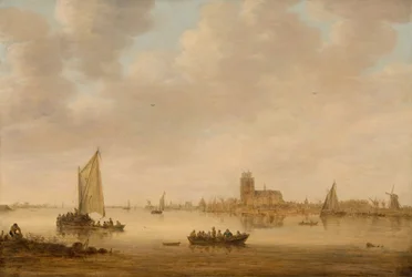 Ansicht von Dordrecht vom Dordtse Kil