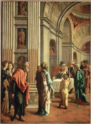 Jesus wird zum Tempel gebracht