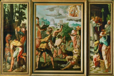 Polyptychon des Heiligen Jakobus Major und des Heiligen Stephanus