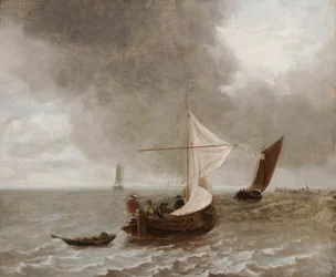 Segelboote im Wind