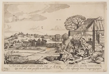 Luft (mit Blick auf Haarlem), aus Die vier Elemente