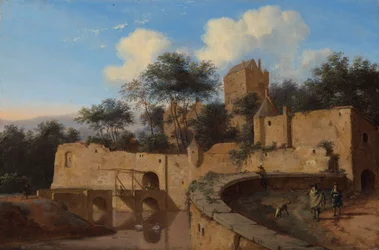 Eine Capriccio-Ansicht von Arnheim