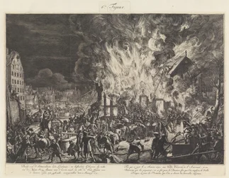 Brand in den Seilereien der Admiralität, 1673
