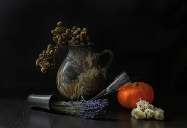 Rustikales Herbststillleben
