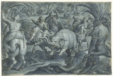 Elefantenjagd