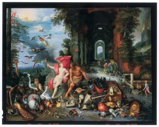 Allegorie von Feuer und Luft