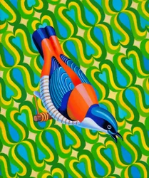 Himalaya Cutia Vogel, 2023