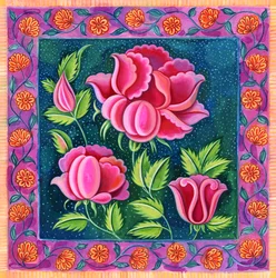 Rosa Blumen