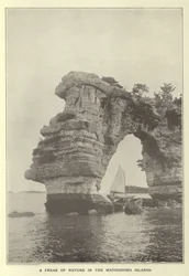 Eine Laune der Natur auf den Matsushima-Inseln