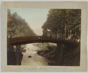 Heilige Brücke über den Daiya-Fluss, Nikko, Japan