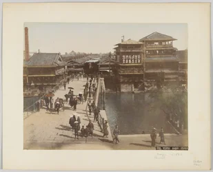Yebisu Bashi, Osaka, Japan, um 1890