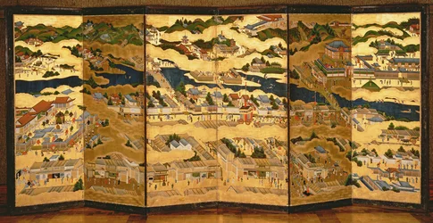 In und um die Umgebung von Kyoto, Edo-Periode