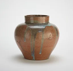 Krug, möglicherweise Seto Ware, spätes 18.-19. Jahrhundert