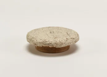 Deckel für den Mund eines Teeblatt-Aufbewahrungsglases, spätes 19. bis frühes 20. Jahrhundert