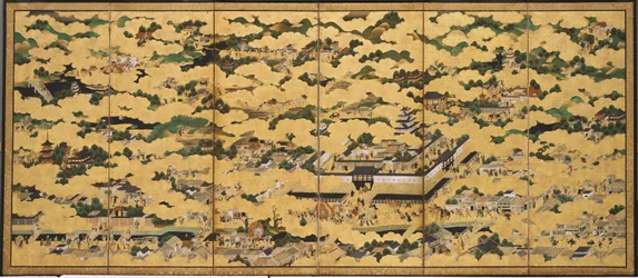 Rakuchu rakugai zu (Szenen in und um die Hauptstadt)