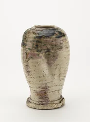 Vase im Oribe-Stil, wahrscheinlich Seto-Keramik 1800-80