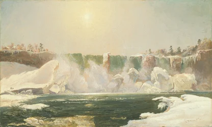 Niagarafälle im Winter