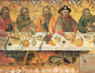 Heiliges Abendmahl, (Detail)