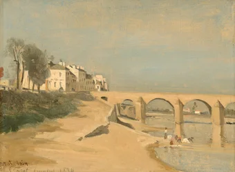 Brücke über die Saône bei Mâcon