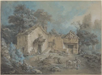Bauernhofszene