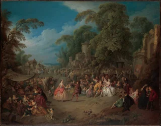 Der Jahrmarkt von Bezons