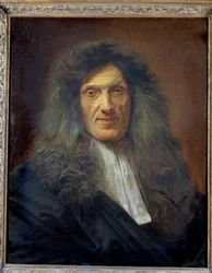 Porträt des Arztes von Ludwig XIV., Raymond Finot (1636-1709). Gemälde von Jean Baptiste Jouvenet (1644-1717) 1704. Musée du Louvre, Paris