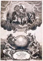 Vorderseite des Buches Le theatre du monde von J