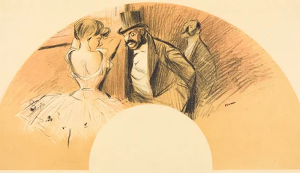 Fächer (für den Gavarni-Ball)