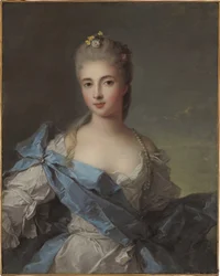Porträt der Herzogin von La Rochefoucauld