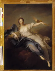 Porträt von Madame de Chateauroux als Aurora
