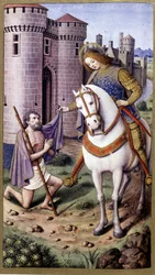 Sankt Martin nach Jean Bourdichon