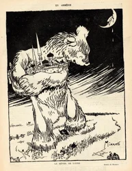 Illustration für das Magazin "Le Rire Rouge"
