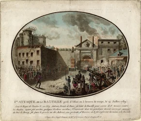 Der Sturm auf die Bastille am 14. Juli 1789, 1789