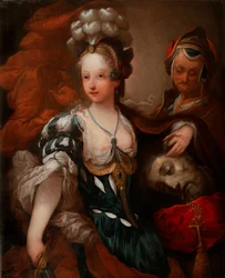 Judith mit dem Kopf des Holofernes, von Alexis Grimou